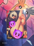 2B NieR: Automata Custom Glow Waifu card Spicy Feet Art 2