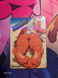 Mirko My Hero Academia Custom Glow Waifu card Feet Art