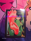 Tsuyu Asui Froppy My Hero Academia Custom Glow Waifu card Feet Art