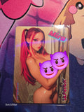 Mira Huntrix Demon Hunters Custom Glow Waifu card Fan Art