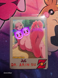 Dr. Arinsu Dragon Ball Daima Custom Glow Waifu card Feet Art