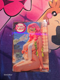 Mitsuri Kanroji Demon Slayer Custom Glow Waifu card Fan Art
