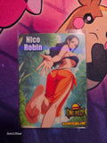 Nico Robin One Piece Custom Glow Waifu card Feet Art 3