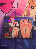 Jessie Pokemon Custom Glow Waifu card Feet Art 2