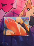 Cynthia Pokemon Custom Glow Waifu card Feet Art 2