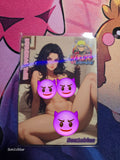 Kurenai Yuhi Naruto Custom Glow Waifu card Spicy Feet Art 3