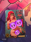 Jean Grey X-Men Marvel Vixens Custom Glow Waifu card Spicy Fan Art