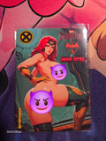 Jean Grey X-Men Marvel Vixens Custom Glow Waifu card Spicy Fan Art 2