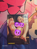 Elsa Frozen Custom Glow Waifu card Spicy Feet Art