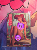 Megara Hercules Custom Glow Waifu card Spicy Feet Art