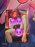 Kallen Stadtfeld Code Geass Custom Glow Waifu card Spicy Feet art