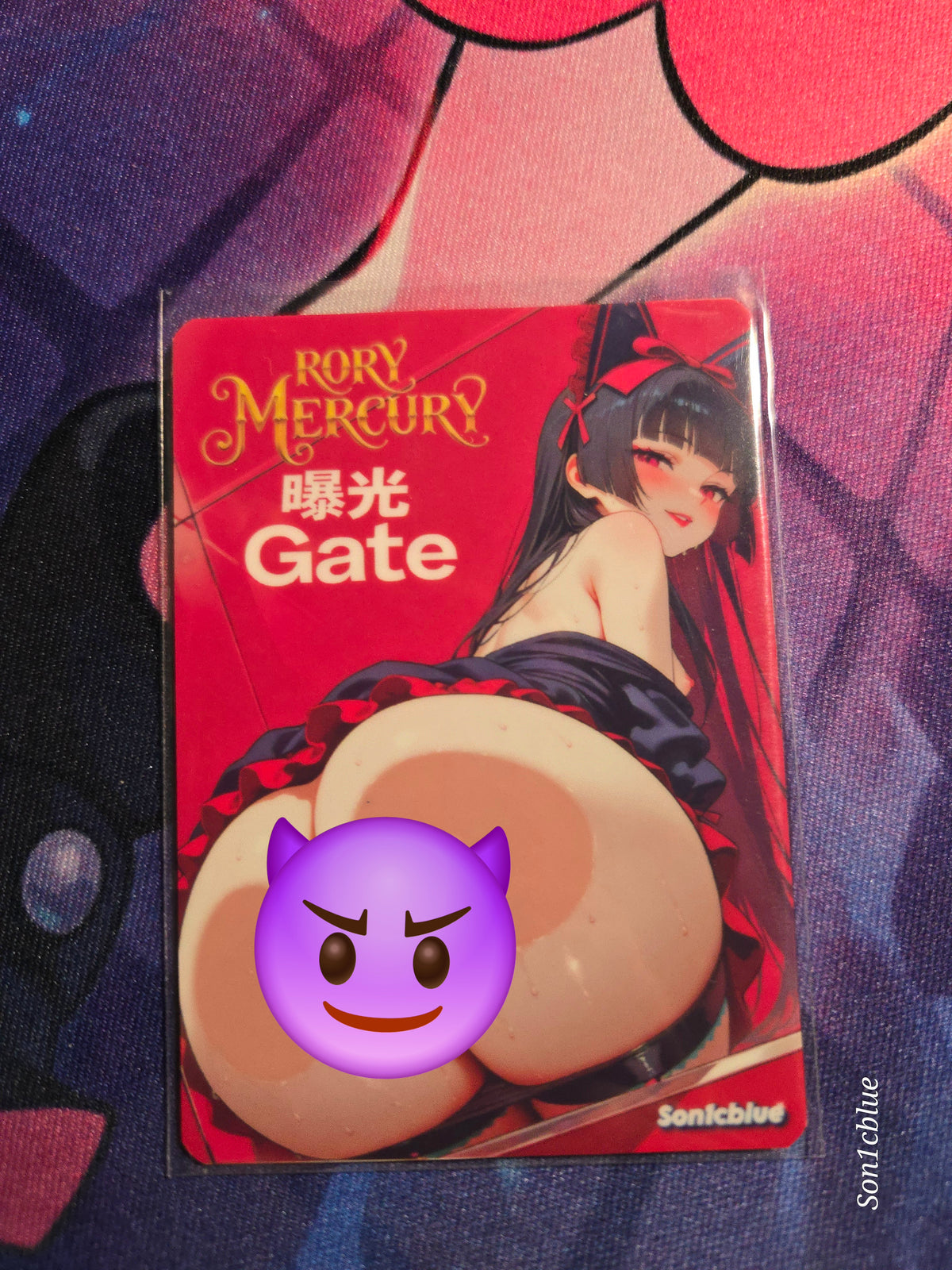 Rory Mercury Gate Custom Glow Waifu card Spicy Fan Art 3