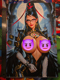 Bayonetta Custom Waifu Poster 13x19 Fan Art