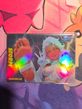 Storm Marvel X-Men Custom Non Glow holo Waifu card Feet Art