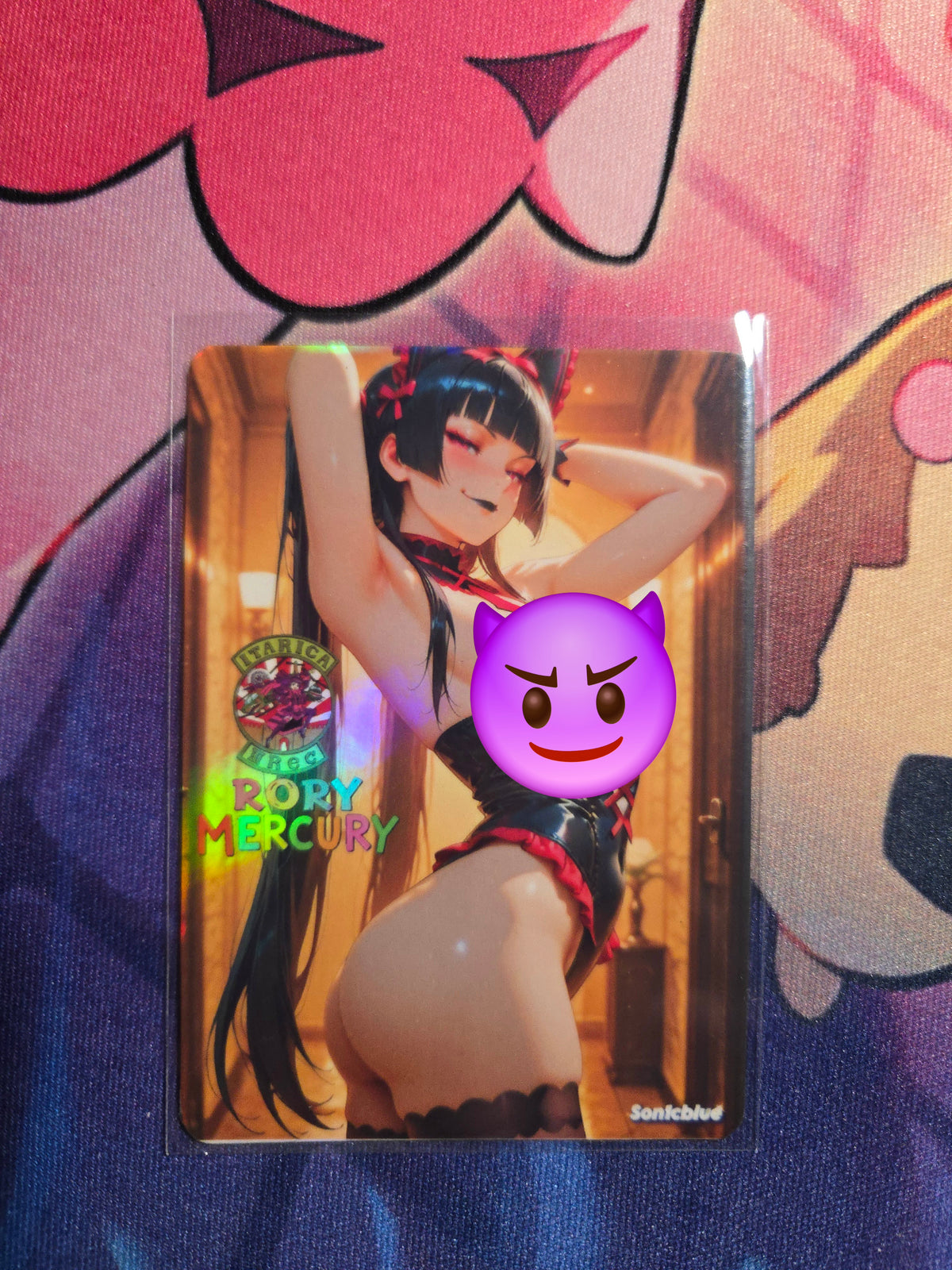 Rory Mercury Gate Custom Non Glow Waifu card Fan Art