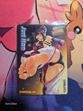 Juri Han Street Fighter Custom Glow Waifu card Feet Art 3