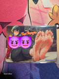 Yor Forger Spy Family Custom Glow Waifu card Feet Art