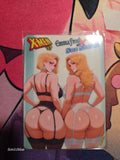Emma Frost & Sue Storm Marvel Custom Glow Waifu card Fan Art