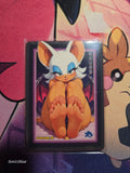 Rouge the Bat Sonic Custom Glow Waifu card Feet Art