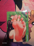 Tatsumaki One Punch Man Custom Glow Waifu card Feet Art