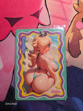 Princess Rosalina Mario Custom Glow Waifu card Feet art 2