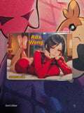 Ada Wong Resident Evil Custom Glow Waifu card Feet Art