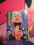 Laurel Lance Black Canary DC Vixens Custom Glow Waifu card Feet Art