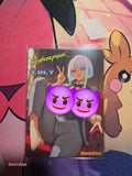 Lucy Cyberpunk Edgerunners Custom Glow Waifu card Feet Art 3