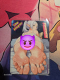 Frieren Custom Glow Waifu card Feet art 2