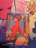 Velma Dinkley Scooby Doo Custom Glow Waifu card Fan art