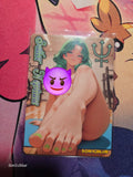 Sailor Neptune Custom Glow Waifu card Feet Art 2