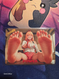 Power Chainsaw Man Custom Glow Waifu card Feet art 3