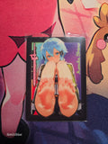 Asada Shino Sword Art Online Custom Glow Waifu card Feet Art
