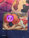 Ingrid Taimanin Custom Glow Waifu card Feet Art