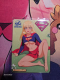 Kara Zor El Supergirl DC Vixens Custom Glow Waifu card Feet Art