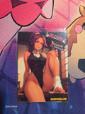 Yoruichi Shihouin Custom Bleach Glow Waifu card Feet art 4