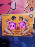 Ada Wong & Jill Valentine Resident Evil Custom Glow Waifu card Feet Art